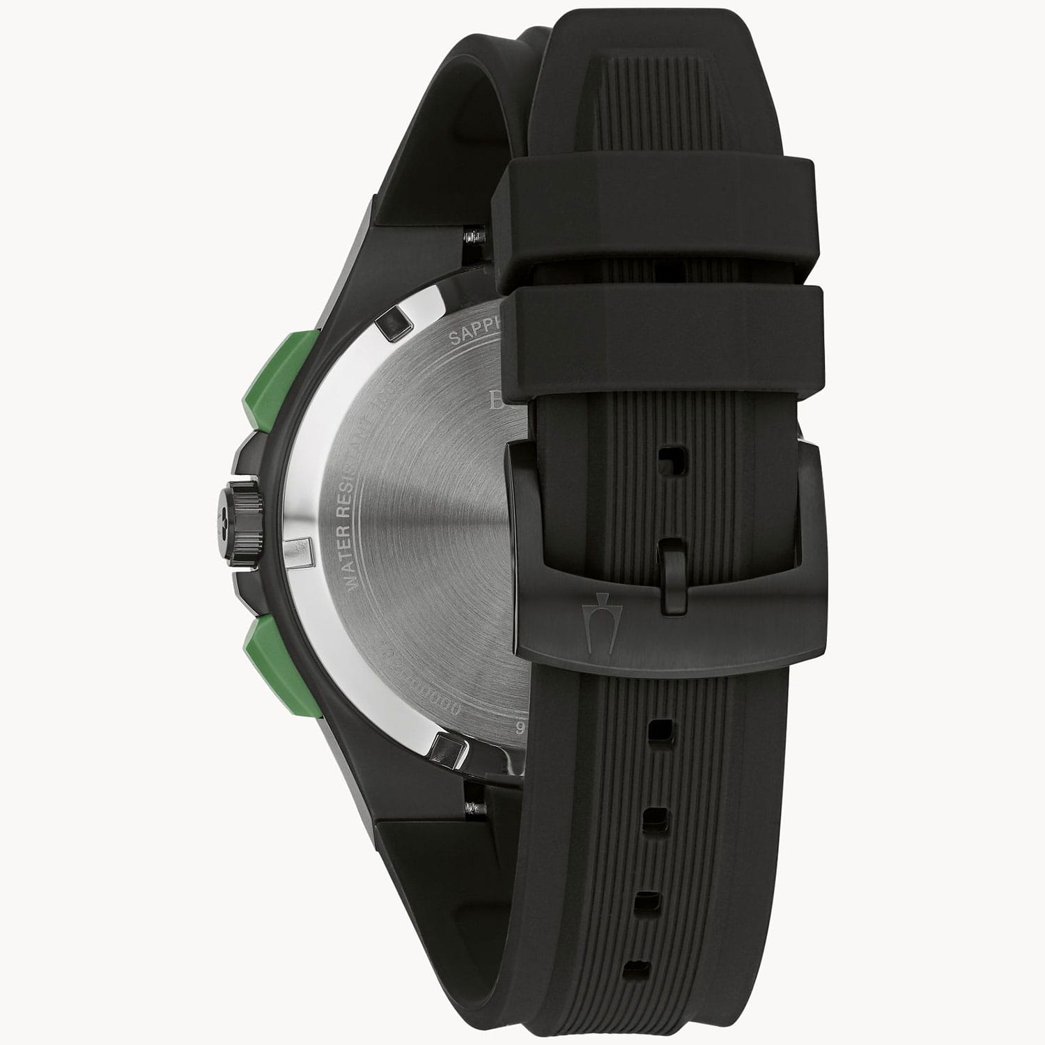 Bulova Bulova Maquina 98B381,  сша мужские часы на браслете силикон боковой вид