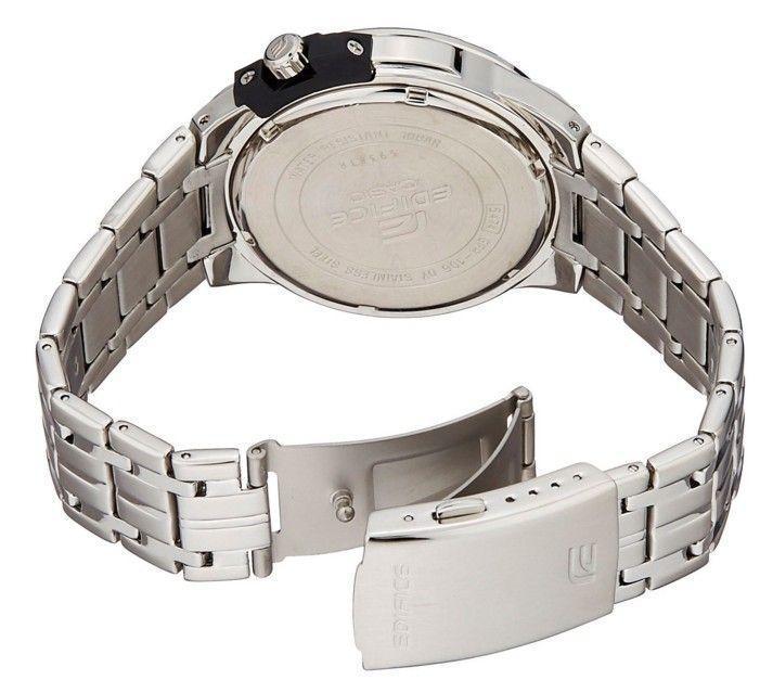 Casio Casio Edifice EFR-106D-1A2, edifice япония мужские часы на браслете 18-каратное желтое золото боковой вид