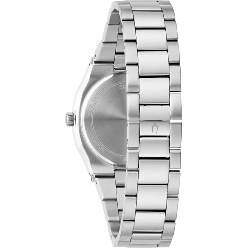 Bulova Bulova Surveyor 96P243,  сша женские часы на браслете нержавеющая сталь боковой вид