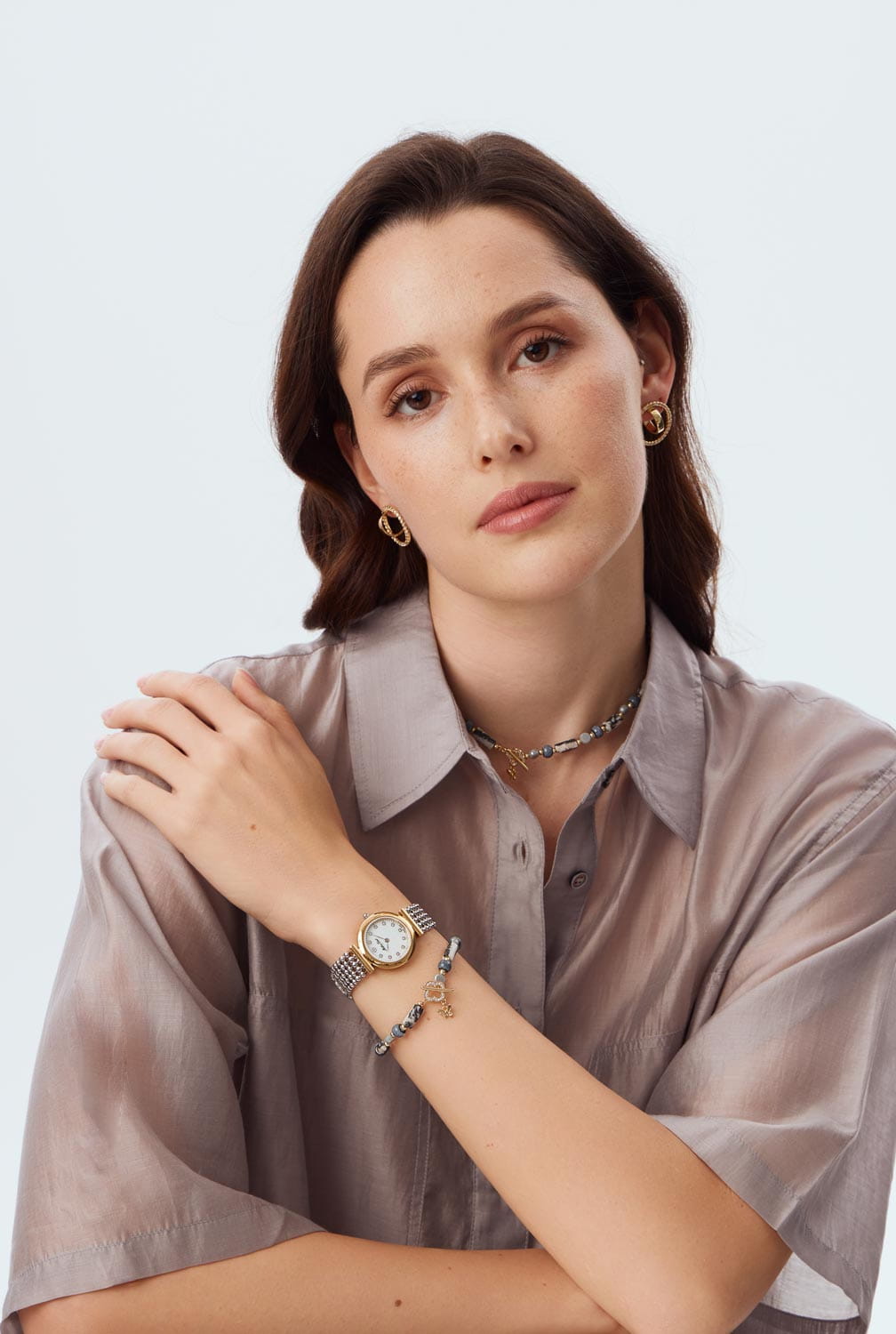 Mathey-Tissot Mathey-Tissot Allure D539BI,  швейцария женские часы на браслете нержавеющая сталь боковой вид