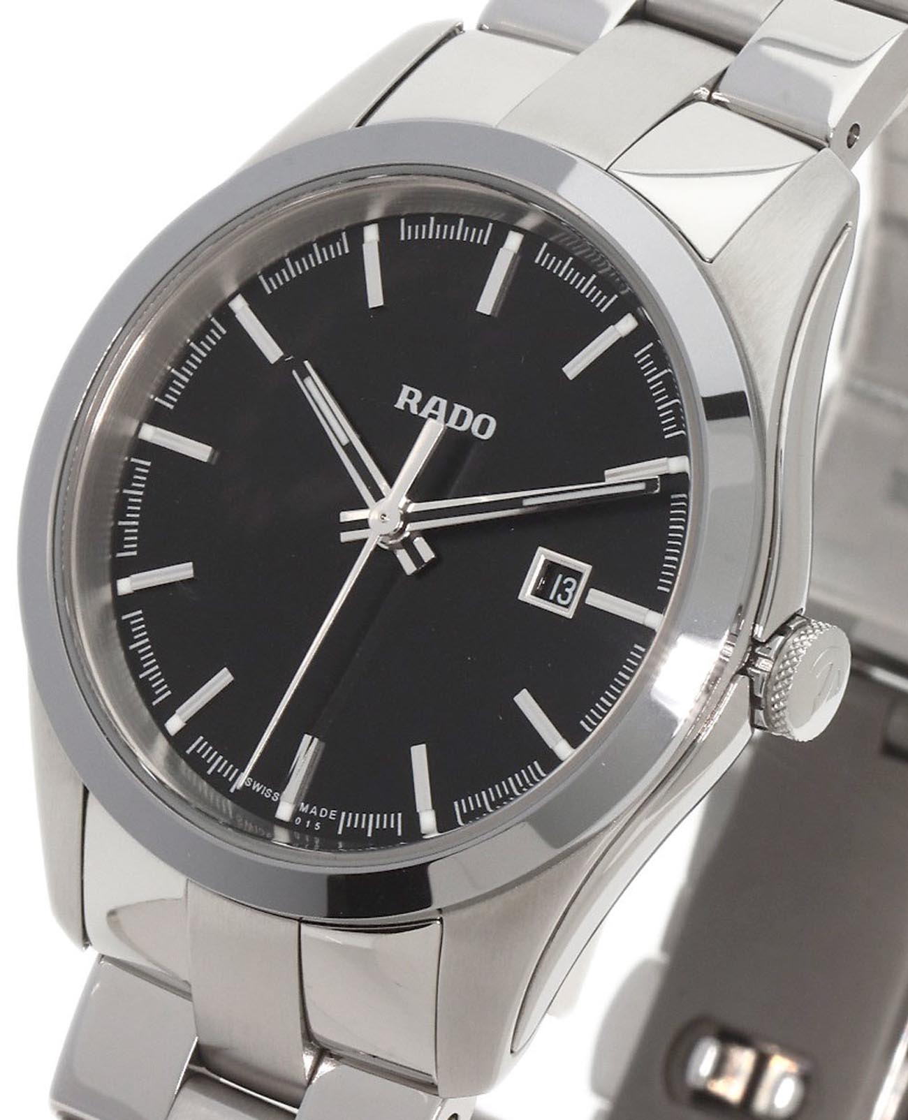 Rado Rado Hyperchrome R32110153, hyperchrome швейцария женские часы на браслете нержавеющая сталь боковой вид