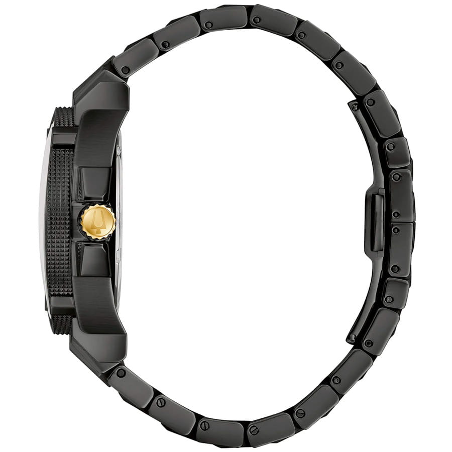 Bulova Bulova Precisionist 98B408 , наручные мужские часы фото под углом