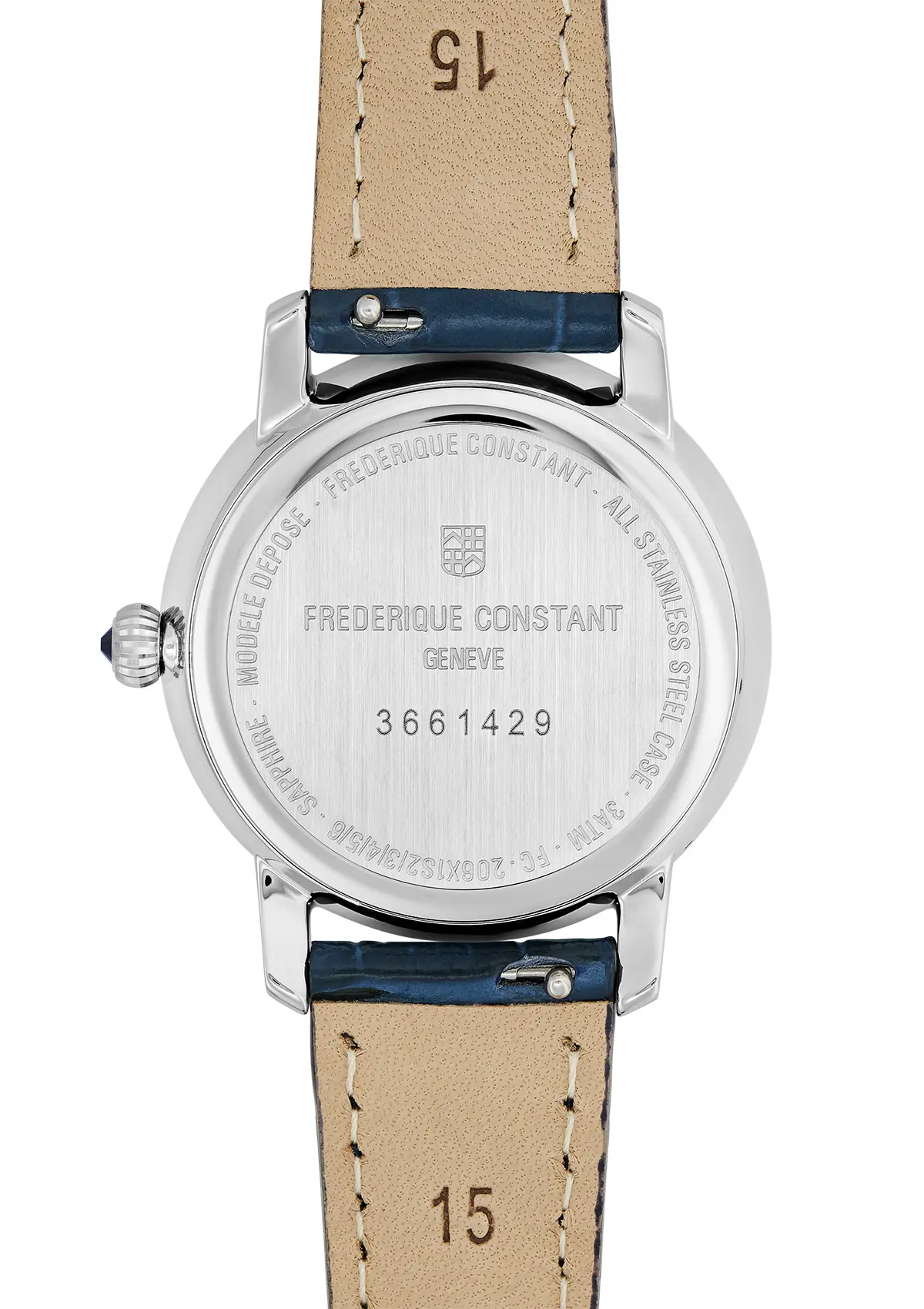 Frederique Constant Slimline Ladies Moonphase FC 206MPWD1S6