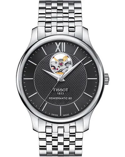 Tissot Tradition Powermatic 80 Open Heart T0639071605800