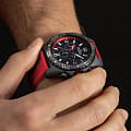 Candino Candino Chronos C4779/5  швейцарские мужские часы на браслете каучук боковой вид