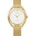 Obaku Obaku Diamond V286LXGIMG  V286LXGIMG кварцевые женские часы  белый циферблат, браслет сталь с ip покрытием — вид спереди
