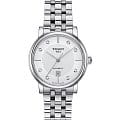 Tissot Tissot Carson Automatic Lady T122.207.11.036.00 Carson T1222071103600 механические женские часы  белый циферблат, браслет нержавеющая сталь — вид спереди