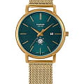Casio Casio Collection MTP-B120MG-3AVDF (MTP-B120MG-3A) мужские часы зеленый циферблат на запястье