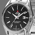 Swiss Military by Chrono Swiss Military by Chrono Сверхточные SM34066.01  швейцарские женские часы на браслете нержавеющая сталь боковой вид