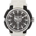 Plein Sport Plein Sport Tiger Power PSEDA0224  PSEDA0224 кварцевые мужские часы  белый циферблат, браслет силикон — вид спереди