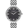 Lee Cooper Lee Cooper LC07610.350  LC07610.350 кварцевые женские часы  черный циферблат, браслет нержавеющая сталь — вид спереди
