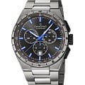 Candino Candino Titanium Chrono C4603/E  C4603/E кварцевые мужские часы  черный циферблат, браслет титановый — вид спереди