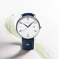 Maurice Lacroix Maurice Lacroix Eliros Date EL1118-SS00E-120-C кварцевые мужские часы часы, крупный план белый циферблат
