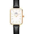 Daniel Wellington Daniel Wellington Quadro DW00100559  DW00100559 кварцевые женские часы  белый циферблат, браслет кожаный — вид спереди