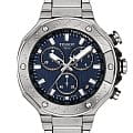 Tissot Tissot T-Race Chronograph 2022 T141.417.11.041.00 T Race T1414171104100 кварцевые мужские часы  синий циферблат, браслет нержавеющая сталь — вид спереди