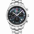 Swiss Military by Chrono Swiss Military by Chrono SM30207.01  SM30207.01 кварцевые женские часы  перламутровый циферблат, браслет нержавеющая сталь — вид спереди