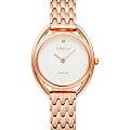 Obaku Obaku Diamond V286LXVISV  V286LXVISV кварцевые женские часы  белый циферблат, браслет сталь с ip покрытием — вид спереди
