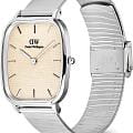 Оригинальные часы Daniel Wellington Daniel Wellington Marlon Wire Linen Silver DW00100812 кварцевые калибр механизма  общий вид