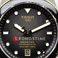 Tissot Tissot Seastar 1000 Powermatic 80 T120.807.22.051.00 швейцарские наручные мужские часы заводная головка с логотипом Tissot