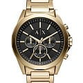 Armani Exchange Armani Exchange Drexler  AX2611  AX2611 кварцевые мужские часы  черный циферблат, браслет сталь с ip покрытием — вид спереди