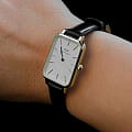 Daniel Wellington Daniel Wellington Quadro DW00100559 кварцевые женские часы часы, крупный план белый циферблат