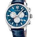 Candino Candino Chronograph C4745/5  C4745/5 кварцевые мужские часы  синий циферблат, браслет кожаный — вид спереди