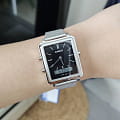 Casio Casio Collection MTP-B205M-1EDF (MTP-B205M-1E)  наручные мужские часы фото под углом.