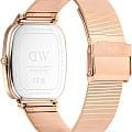 Daniel Wellington Daniel Wellington Marlon Wire Linen Rose Gold DW00100815  шведские женские часы на браслете нержавеющая сталь с pvd-покрытием боковой вид