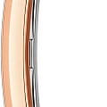 Daniel Wellington Daniel Wellington Bound 3-Link Rose Gold DW00100702  шведские женские часы на браслете нержавеющая сталь с pvd-покрытием боковой вид