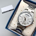 Casio Casio Collection MTP-1381D-7AVDF (MTP-1381D-7A) мужские часы серебристый циферблат на запястье