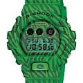 Casio Casio G-Shock DW-6900ZB-3DR  DW-6900ZB-3DR электронные мужские часы  зеленый циферблат, браслет пластик — вид спереди
