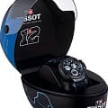 Tissot Tissot T-Race Thomas Luthi 2019 T115.417.37.057.03 кварцевые мужские часы часы, крупный план черный циферблат