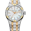 Maurice Lacroix Maurice Lacroix Aikon Quartz AI1106-PVP02-170-1  AI1106-PVP02-170-1 кварцевые женские часы  перламутровый циферблат, браслет сталь c pvd покрытием — вид спереди