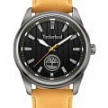 Timberland Timberland Northbridge TDWGA0010204  TDWGA0010204 кварцевые мужские часы  черный циферблат, браслет кожаный — вид спереди