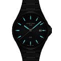 Certina Certina DS-7 Quartz C043.410.33.051.00 кварцевые мужские часы часы, крупный план черный циферблат