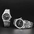 Оригинальные часы Maurice Lacroix Maurice Lacroix Aikon Quartz AI1106-SS002-350-1 кварцевые калибр механизма  общий вид