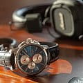 Maurice Lacroix PT6388-SS001-430-1 наручные мужские часы застежка крупным планом