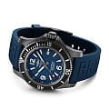 Breitling Breitling Superocean Automatic 46 Black Steel M17368D71C1S2 superocean швейцарские мужские часы на браслете каучук боковой вид