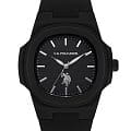 U.S. Polo Assn. U.S. Polo Assn. Yard USPA1050-02  USPA1050-02 кварцевые мужские часы  белый циферблат, браслет силикон — вид спереди