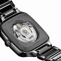 Rado Rado True Square Automatic Skeleton R27124162 true square швейцарские мужские часы на браслете высокотехнологичная керамика боковой вид