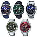 Casio Casio Edifice EFV-600D-3CVUDF (EFV-600D-3C) EFV — задняя крышка металл сталь корпуса японские часы
