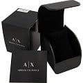 Armani Exchange Armani Exchange AX1813 кварцевые мужские часы часы, крупный план черный циферблат