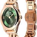 Оригинальные часы Daniel Wellington Daniel Wellington Ophelia Mini Emerald Rose Gold DW00100806 кварцевые калибр механизма  общий вид