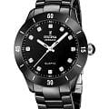 Festina Festina Ceramic F20723/2  F20723/2  кварцевые женские часы  черный циферблат, браслет керамика — вид спереди