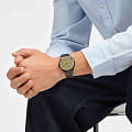 Swatch Swatch Skin Irony 42 SS07B109G мужские часы золотой циферблат на запястье