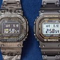 Casio Casio G-Shock GMW-B5000TB-1 лимитированной серии — задняя крышка титан металл корпуса японские часы