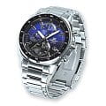 Casio Casio Edifice EFV-600D-2AVUDF (EFV-600D-2A) мужские часы синий циферблат на запястье
