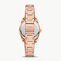 Fossil Fossil Scarlette ES5200  американские женские часы на браслете нержавеющая сталь с ip-покрытием боковой вид