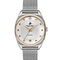 Beverly Hills Polo Club Beverly Hills Polo Club BP3271X.520  BP3271X.520 кварцевые женские часы  серебристый циферблат, браслет нержавеющая сталь — вид спереди