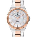 Beverly Hills Polo Club Beverly Hills Polo Club BP3351X.520  BP3351X.520 кварцевые женские часы  перламутровый циферблат, браслет сталь с ip покрытием — вид спереди